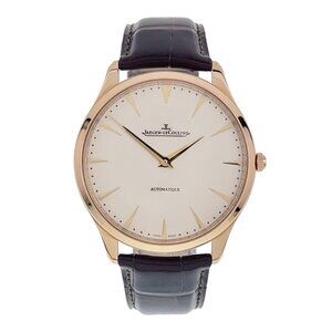 Jaeger-LeCoultre Master 41mm Ultra Thin 18k Rose Gold Champagne Dial Q1332511